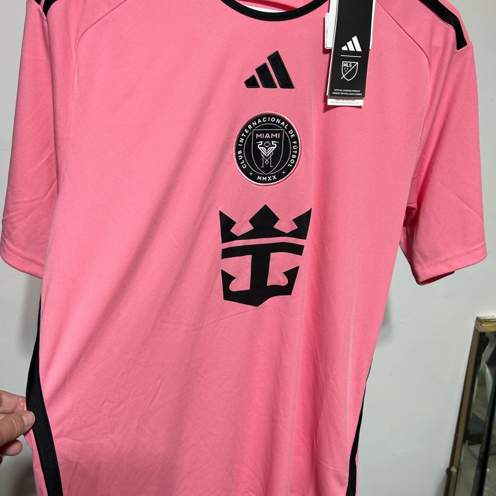 Adidas Pink Performance Soccer Jersey